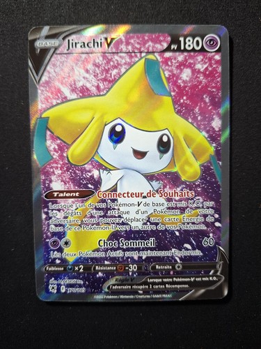 Carte pokémon jirachi v - carte, :
