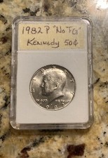 1982-P Kennedy Half Dollar “NO FG” *MONSTER BU COIN*