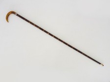 Canne de marche féminine de défense début XXème