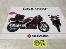 Suzuki GSX1100F GSXF 1100 Sales Brochure Catalog Motorcycle Leaflet Advertising