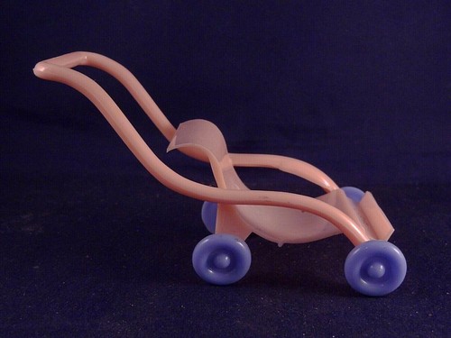 Ancien jouet poussette - , baby