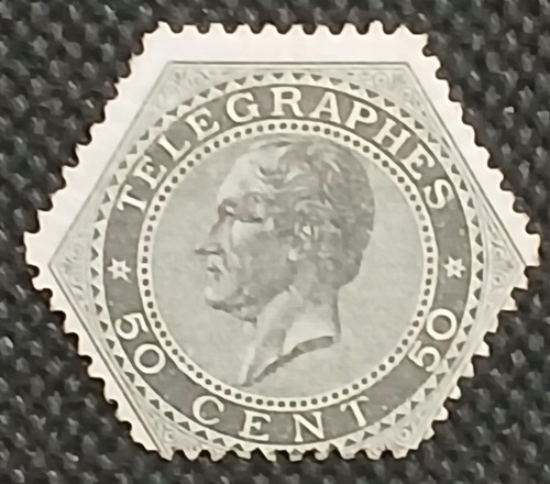 Belgium telegraph 1866 cob - belgium,