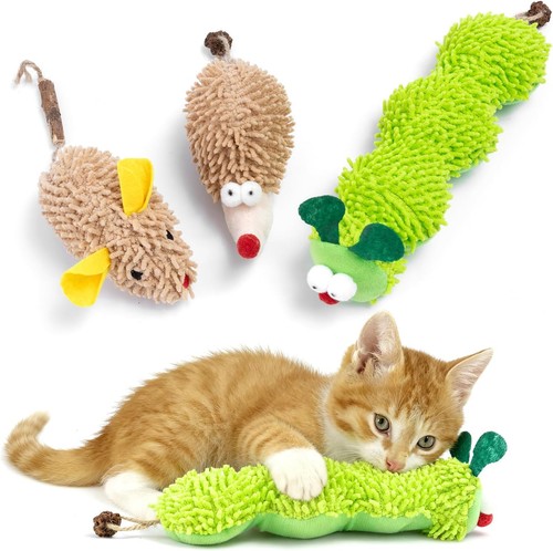Jouet interactif chat peluche - interactif,
