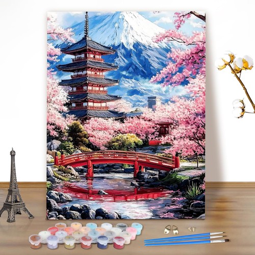 Peinture par numero - peinture, adulte