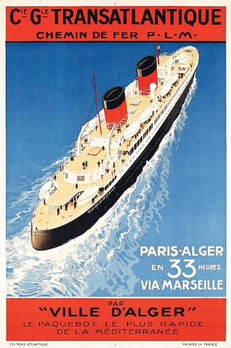 Paquebot ville alger - ville, r124
