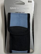 NEUF NEW pochette officiel housse nintendo game boy micro bleu GBM étui