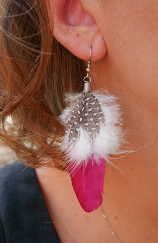 Boucles oreilles bohèmes - boucles,