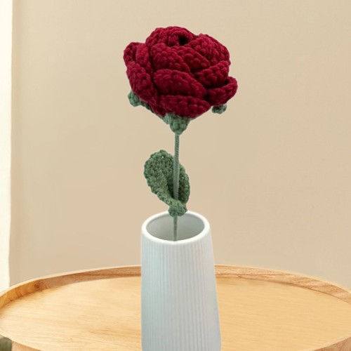 Fleur rose artificielle - fleur,