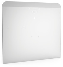 Dosseret inox postérieur