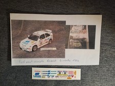 Decals 1/43 Ford escort