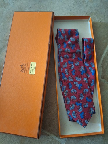 Cravate hermes vintage - hermes, sa
