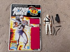 GI Joe UK ACTION FORCE Storm Shadow 100% Complete MINT W/ FULL UK File Card