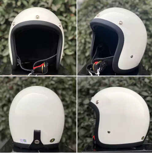 Casque moto vintage - vintage, 3/4
