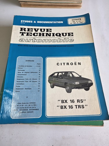Revue technique automobile 