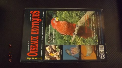 Revue oiseaux exotiques - gc,