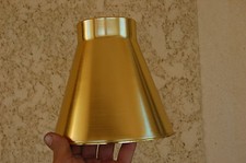 ABAT JOUR EN METAL FIN DORE -