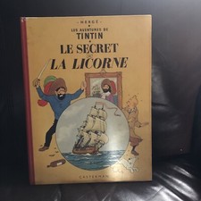 Le Secret de la Licorne 1947 Aventures de Tintin Herge Casterman HC