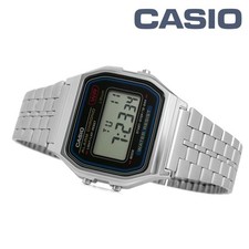 CASIO  A159W-N1 Made in Japan Classic Digital Watch Folding Tri-Fold Clasp Band