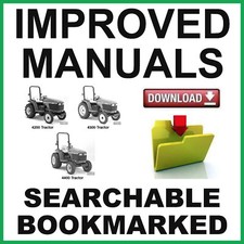 John Deere 4200 4300 4400 Compact Utility Tractor Repair Manual TM1677 DOWNLOAD
