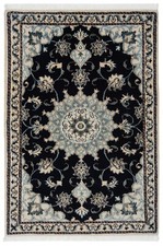 Tapis persan noué à la main