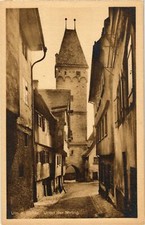 CPA AK Ulm Unter der Metzig