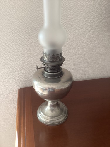 Lampe pétrole ancienne en - lampe, à