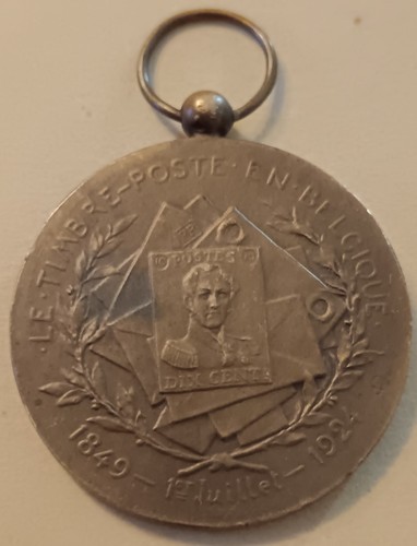 Antique bronze belgium union - bronze,