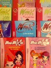 📚 Livre : Winx Club Bibliothèque Rose 1,3,4,6,7,9,37,54 + Film + Pop Pixie