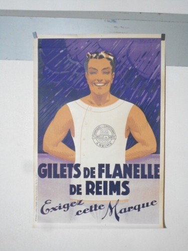 Affiche originale publicitaire - originale,