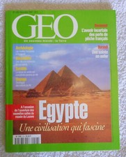 MAGAZINE Géo  N°226 EGYPTE