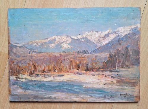 Peinture biface marcel mergier - biface,