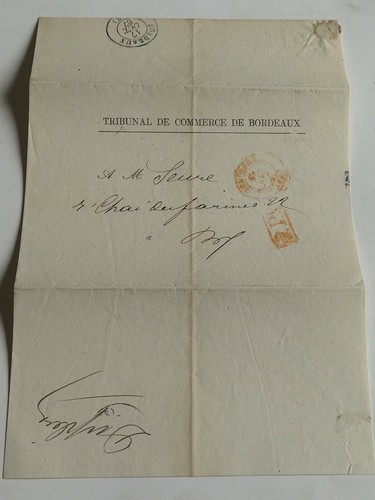 Lettre marques postales - lettre,