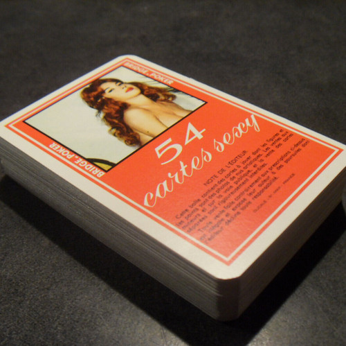 Ancien jeu cartes - ancien, 52