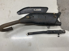 KAWASAKI EXHAUST WITH BAFFLE  KD100 KD80 KM100 KM90 MC1