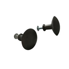 Ikea HEMNES knobs metal 32 mm w/ screws # 117615, 100413 (2 pack) USA shipped