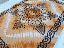 Couvre-lit indien tribal