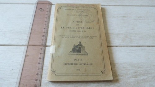 Notice sur fusil - notice,