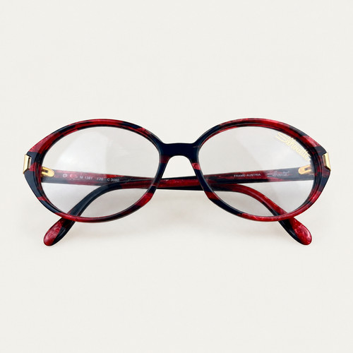 Silhouette vintage 80s - 80s, oval