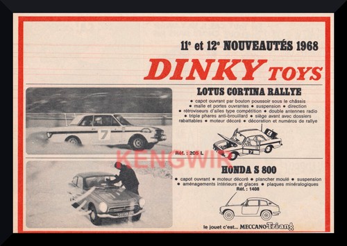 Publicite dinky toys - ad,