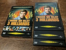 L'Homme Qui valait 3 Milliards French 6 DVD Set REGION 2 PAL SEASON 3 COMPLETE