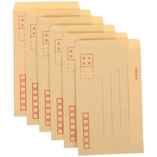  200 Pcs Enveloppe Marron
