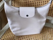 sac longchamp cuir Rose