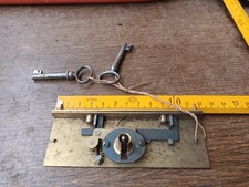 Serrure XIX ème malle coffre