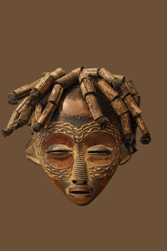 Masque décoratif africain - masque,
