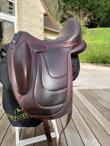 Selle cuir dressage - cuir, de