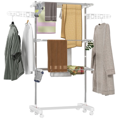 Homcom étendoir linge 3 - homcom,