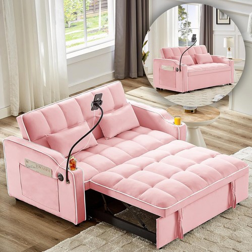 Modern velvet loveseat futon - velvet,