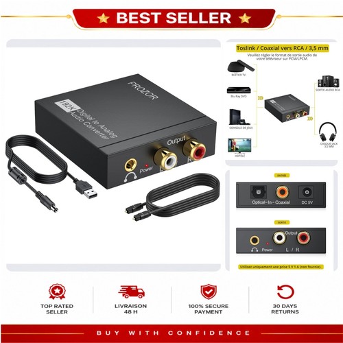 Prozor convertisseur audio dac - prozor,