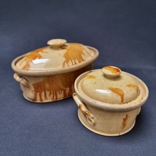 Lot 2 Terrines MIELLE Vintage