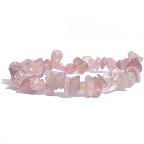 Bracelet baroque quartz rose - bracelet,